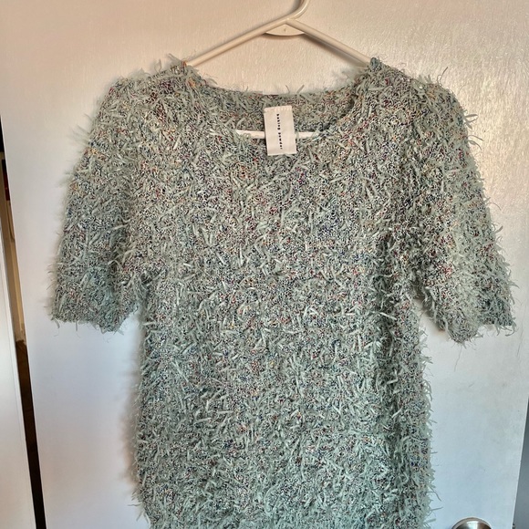 Baking Powder Confetti Short Sleeve Sweater - Size S - Picture 3 of 12